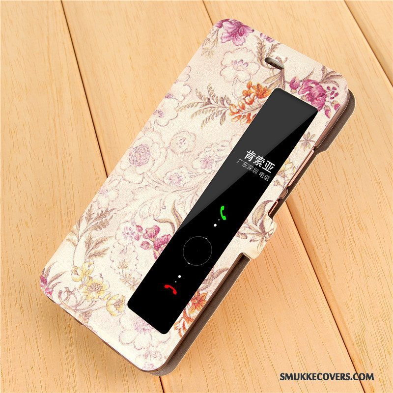 Etui Huawei P10 Plus Læder Telefonsuper Sødt, Cover Huawei P10 Plus Kreativ Anti-fald Lyserød
