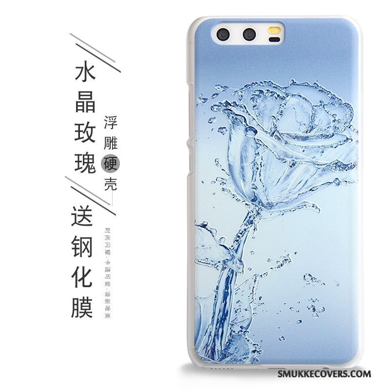 Etui Huawei P10 Plus Relief Af Personlighed Grøn, Cover Huawei P10 Plus Beskyttelse Telefonhård