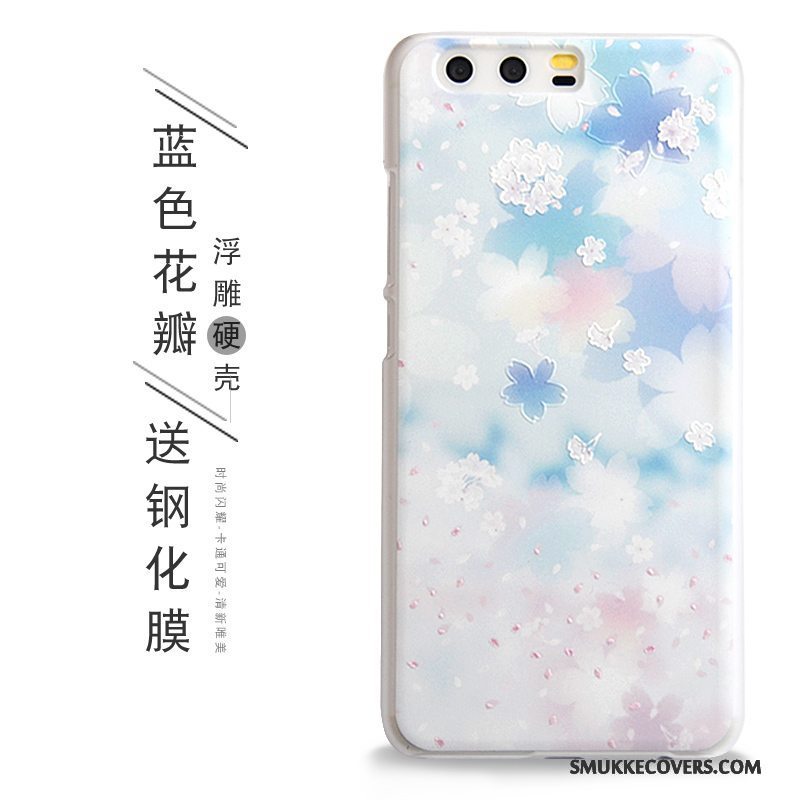 Etui Huawei P10 Plus Relief Af Personlighed Grøn, Cover Huawei P10 Plus Beskyttelse Telefonhård