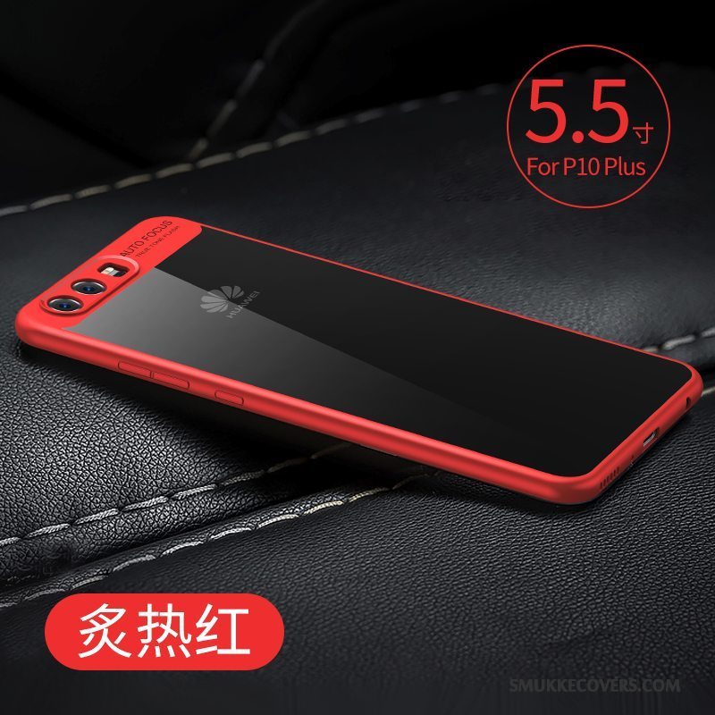 Etui Huawei P10 Plus Silikone Anti-fald Sort, Cover Huawei P10 Plus Beskyttelse Telefonaf Personlighed