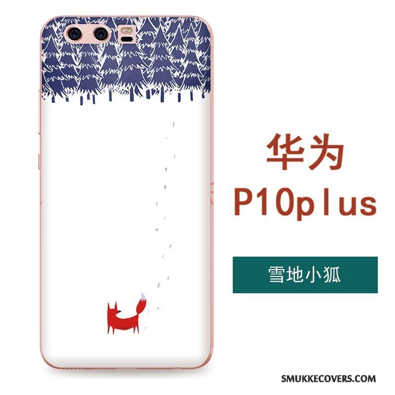 Etui Huawei P10 Plus Silikone Hængende Ornamenter Sort, Cover Huawei P10 Plus Blød Kinesisk Stil Kunst