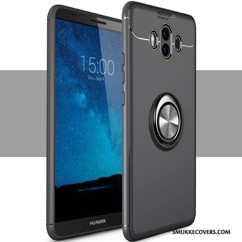 Etui Huawei P10 Plus Silikone Nubuck Anti-fald, Cover Huawei P10 Plus Blød Telefon