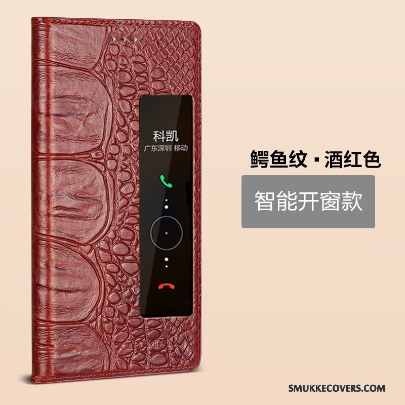 Etui Huawei P10 Plus Tasker Sort Telefon, Cover Huawei P10 Plus Folio Anti-fald Business