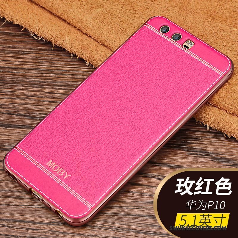 Etui Huawei P10 Silikone Anti-fald Business, Cover Huawei P10 Blød Telefontynde