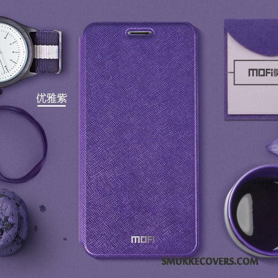 Etui Huawei P10 Silikone Anti-fald Telefon, Cover Huawei P10 Tasker Pu Lyserød