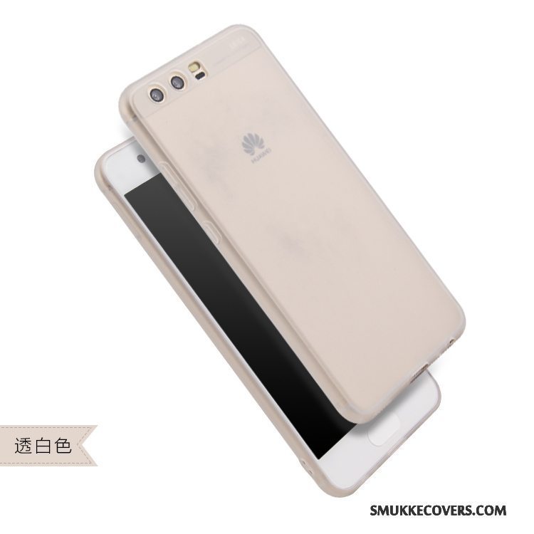 Etui Huawei P10 Silikone Nubuck Grøn, Cover Huawei P10 Beskyttelse Let Tynd Anti-fald