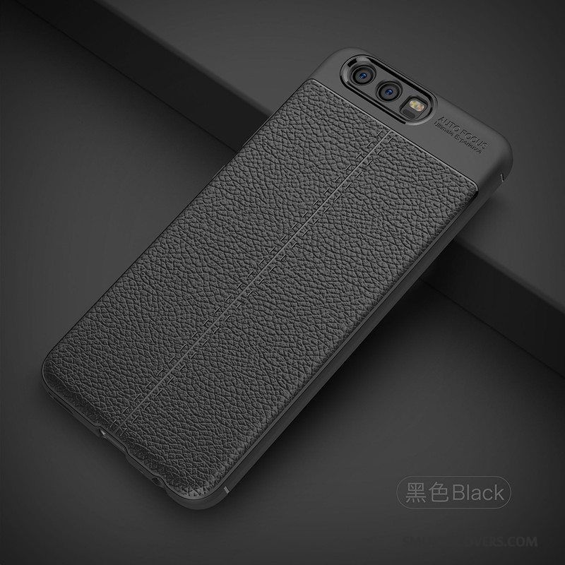 Etui Huawei P10 Silikone Sort Anti-fald, Cover Huawei P10 Beskyttelse Telefonaf Personlighed