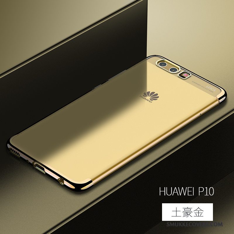 Etui Huawei P10 Silikone Telefonanti-fald, Cover Huawei P10 Beskyttelse Af Personlighed Gennemsigtig