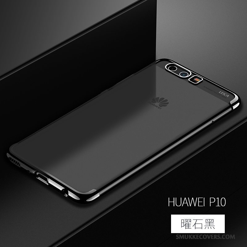 Etui Huawei P10 Silikone Telefonanti-fald, Cover Huawei P10 Beskyttelse Af Personlighed Gennemsigtig