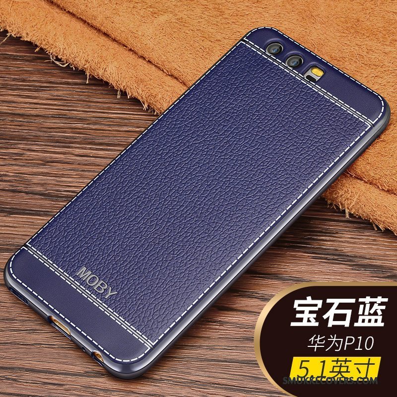 Etui Huawei P10 Tasker Pu Anti-fald, Cover Huawei P10 Blød Telefontynd