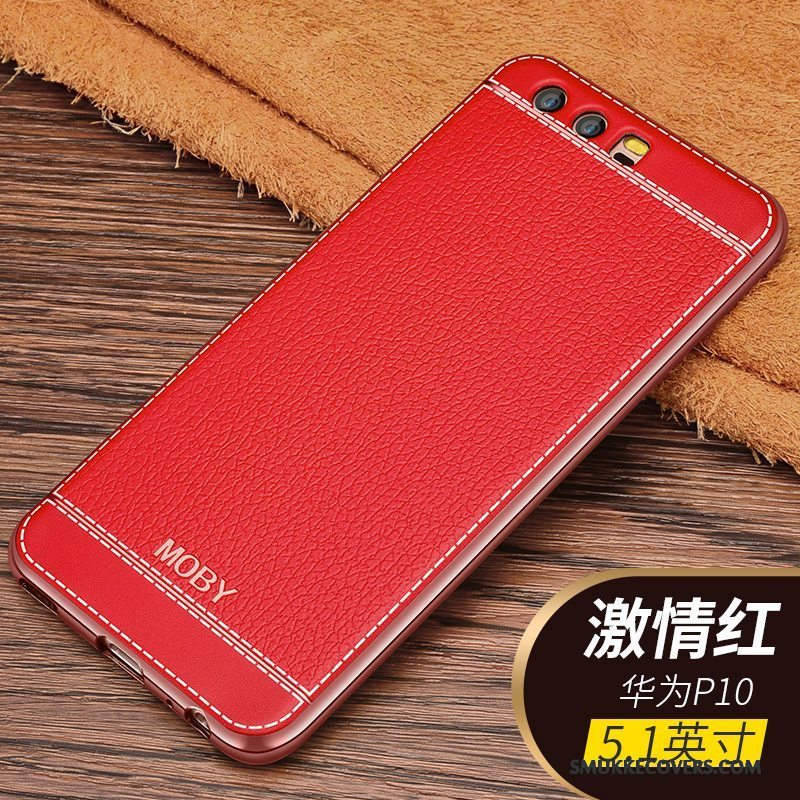 Etui Huawei P10 Tasker Pu Anti-fald, Cover Huawei P10 Blød Telefontynd