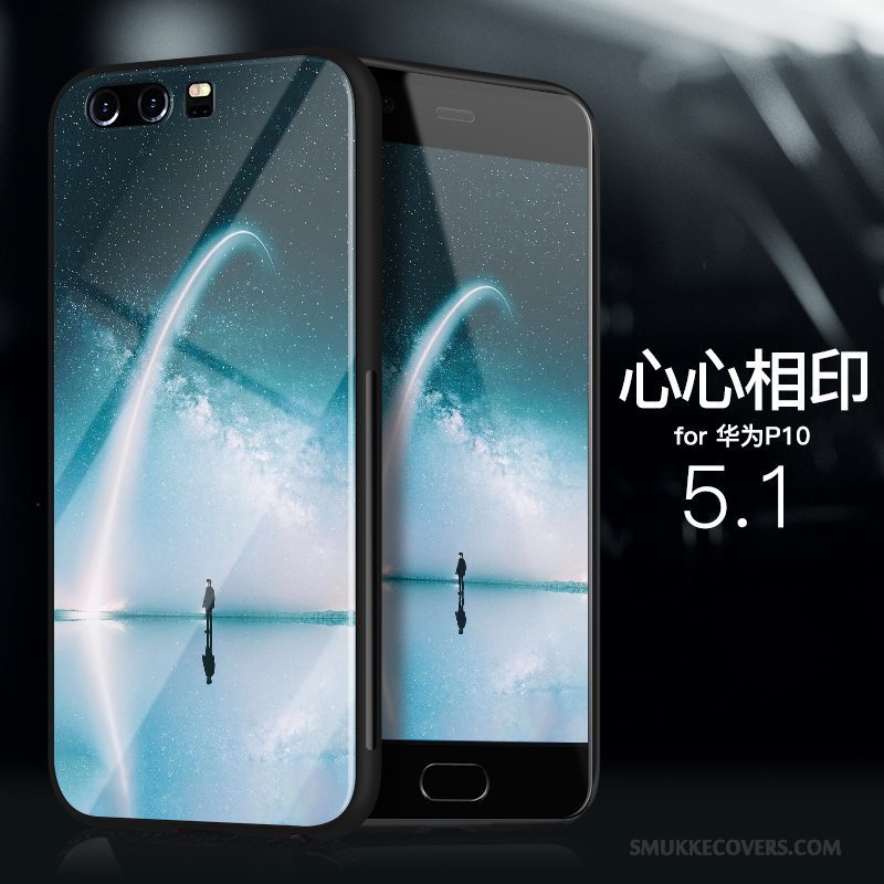 Etui Huawei P10 Tasker Trend Anti-fald, Cover Huawei P10 Blød Glas Tynd