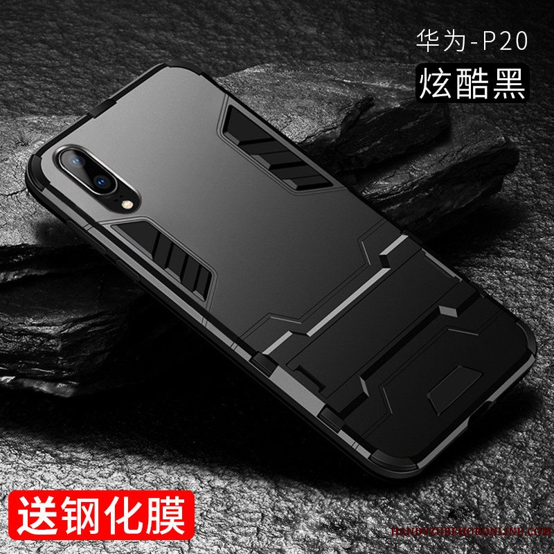 Etui Huawei P20 Beskyttelse Anti-fald Telefon, Cover Huawei P20 Kreativ Net Red Trend