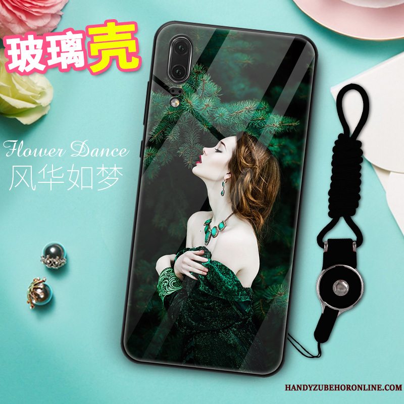 Etui Huawei P20 Kreativ Hængende Ornamenter Tynd, Cover Huawei P20 Tasker Trendy Af Personlighed