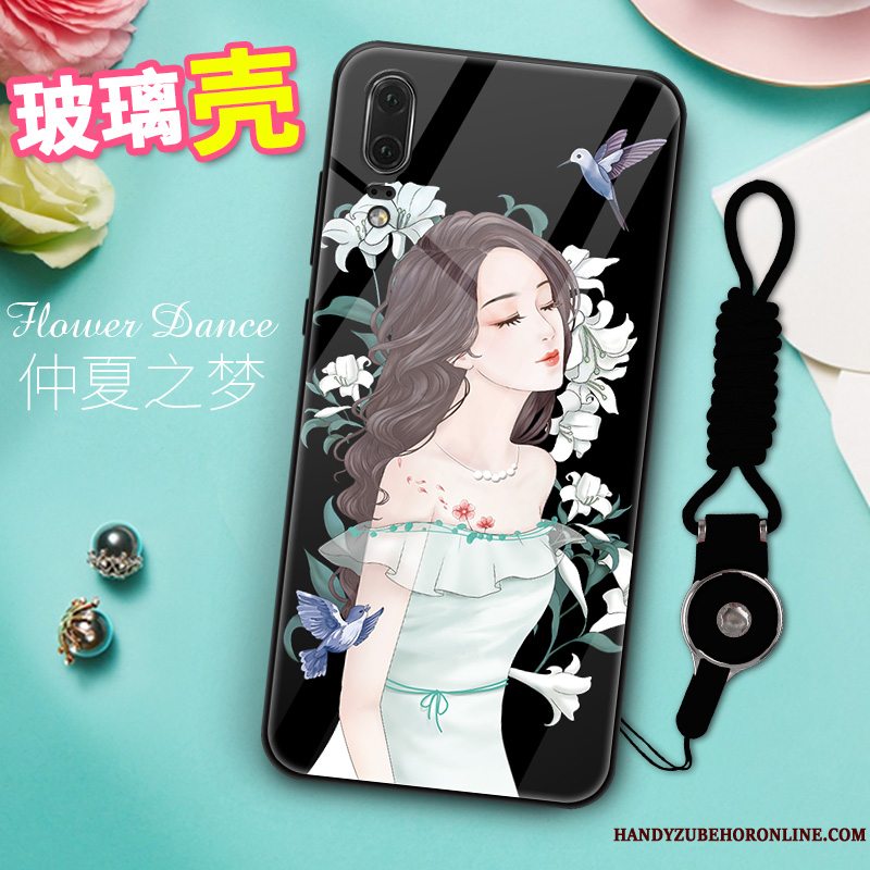 Etui Huawei P20 Kreativ Hængende Ornamenter Tynd, Cover Huawei P20 Tasker Trendy Af Personlighed