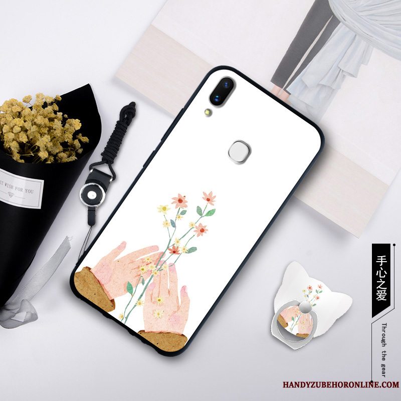 Etui Huawei P20 Lite Blød Hængende Ornamenter Grøn, Cover Huawei P20 Lite Ungdom Telefon