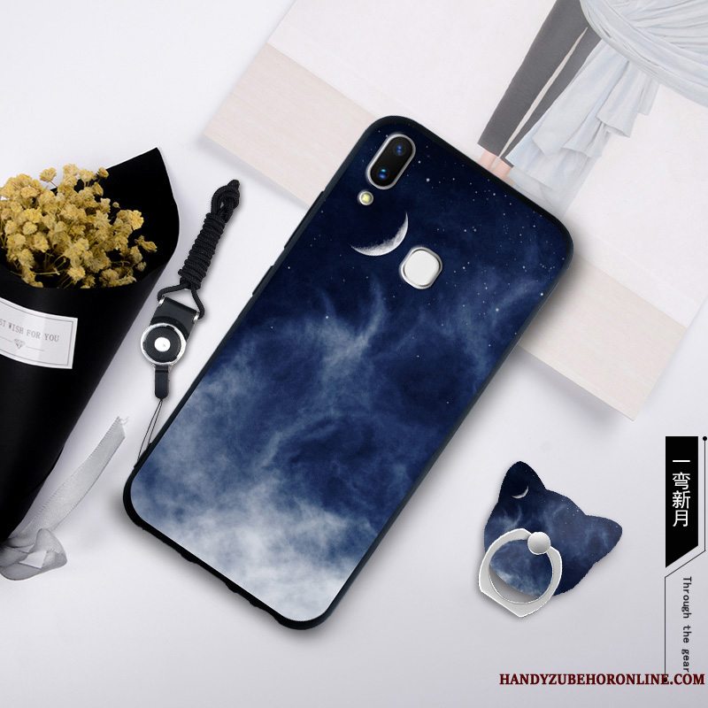 Etui Huawei P20 Lite Blød Hængende Ornamenter Grøn, Cover Huawei P20 Lite Ungdom Telefon