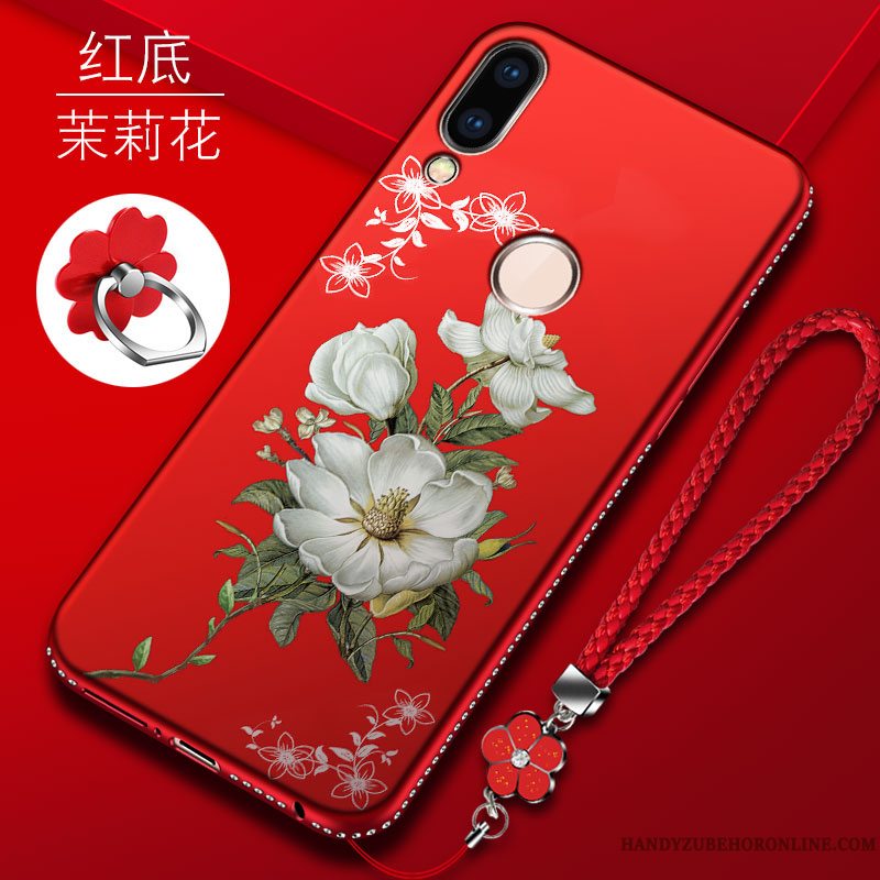 Etui Huawei P20 Lite Kreativ Anti-fald Smuk, Cover Huawei P20 Lite Tasker Trendy Nubuck