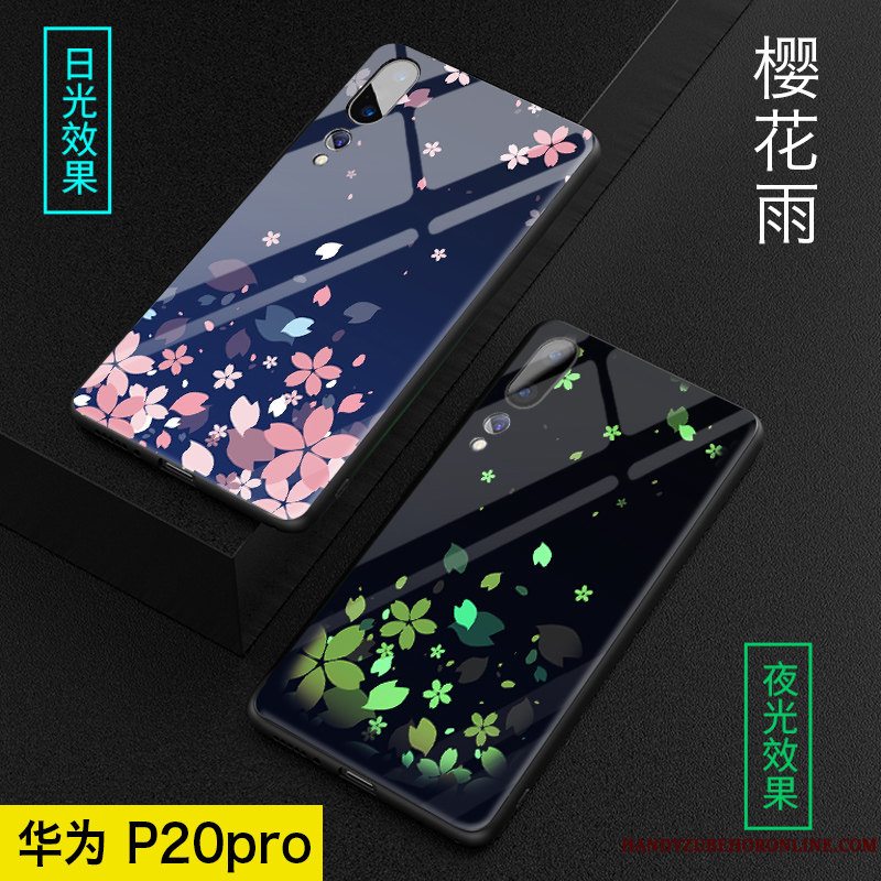 Etui Huawei P20 Pro Beskyttelse Elskeren Spejl, Cover Huawei P20 Pro Tasker Frisk Sort