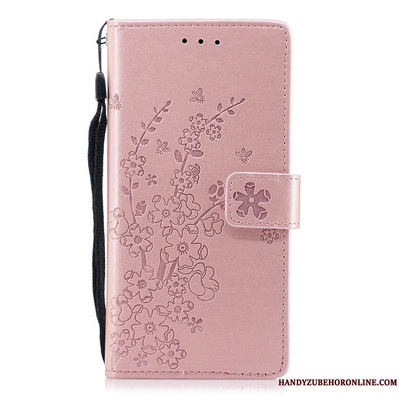 Etui Huawei P20 Pro Folio Lilla Telefon, Cover Huawei P20 Pro Læder Ungdom Anti-fald