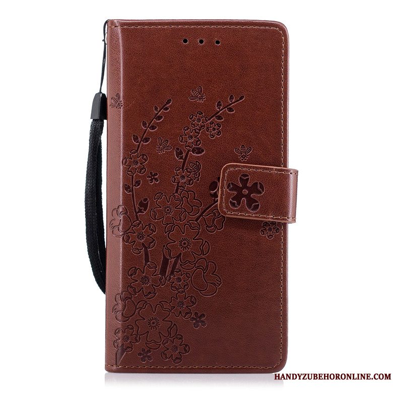 Etui Huawei P20 Pro Folio Lilla Telefon, Cover Huawei P20 Pro Læder Ungdom Anti-fald