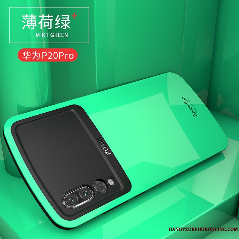 Etui Huawei P20 Pro Kreativ Anti-fald Elskeren, Cover Huawei P20 Pro Tasker Nubuck Af Personlighed