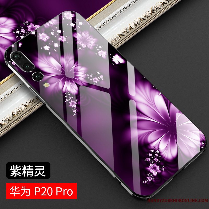 Etui Huawei P20 Pro Kreativ Glas Trend, Cover Huawei P20 Pro Beskyttelse Ny Trendy