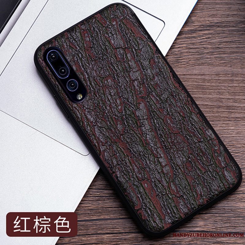 Etui Huawei P20 Pro Kreativ Trendy Telefon, Cover Huawei P20 Pro Beskyttelse Af Personlighed Rød