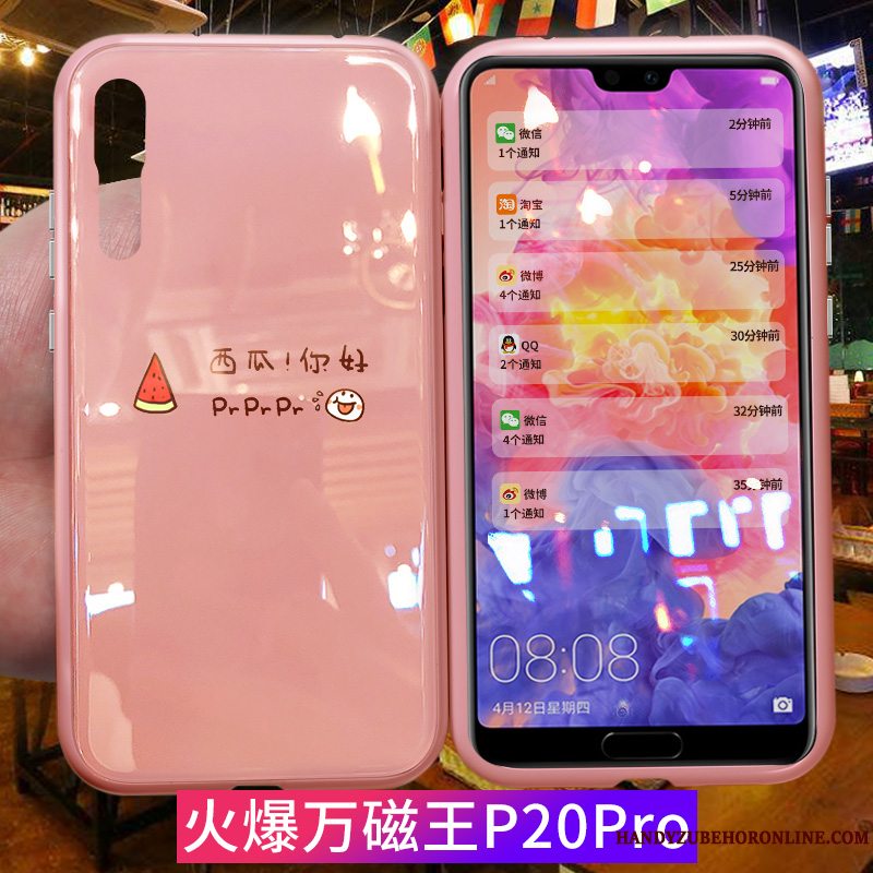 Etui Huawei P20 Pro Kreativ Trendy Tynd, Cover Huawei P20 Pro Tasker Trend Telefon