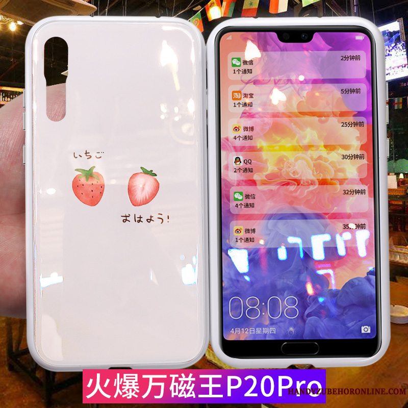 Etui Huawei P20 Pro Kreativ Trendy Tynd, Cover Huawei P20 Pro Tasker Trend Telefon