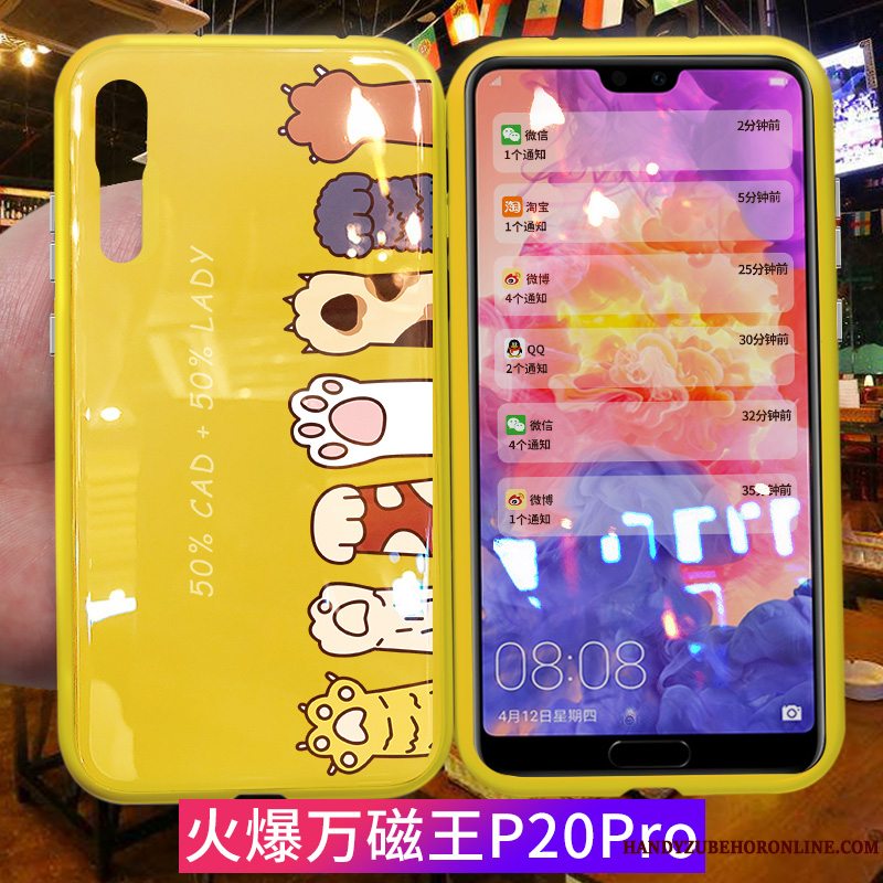 Etui Huawei P20 Pro Kreativ Trendy Tynd, Cover Huawei P20 Pro Tasker Trend Telefon