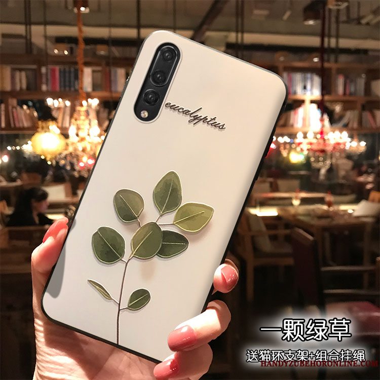 Etui Huawei P20 Pro Silikone Kunst Telefon, Cover Huawei P20 Pro Frisk Af Personlighed