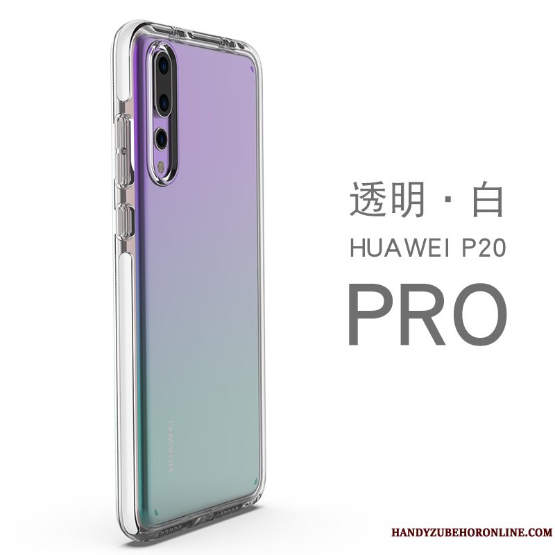 Etui Huawei P20 Pro Silikone Trend High End, Cover Huawei P20 Pro Tasker Telefonanti-fald
