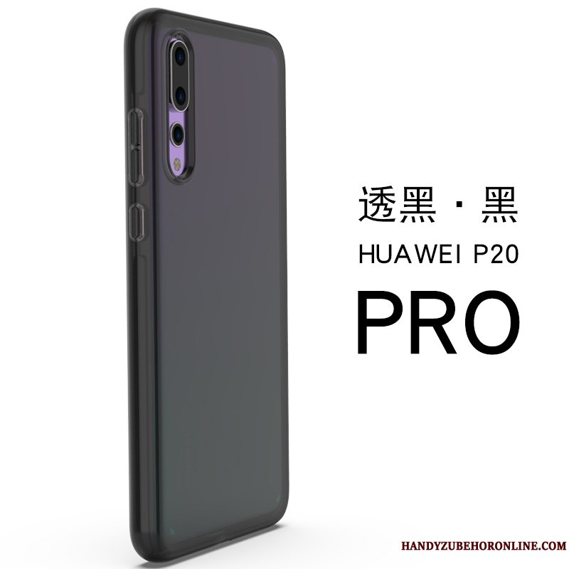 Etui Huawei P20 Pro Silikone Trend High End, Cover Huawei P20 Pro Tasker Telefonanti-fald