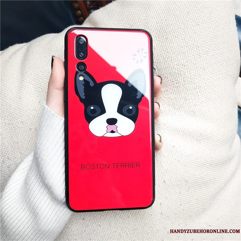 Etui Huawei P20 Pro Tasker Ny Spejl, Cover Huawei P20 Pro Beskyttelse Elskeren Hund