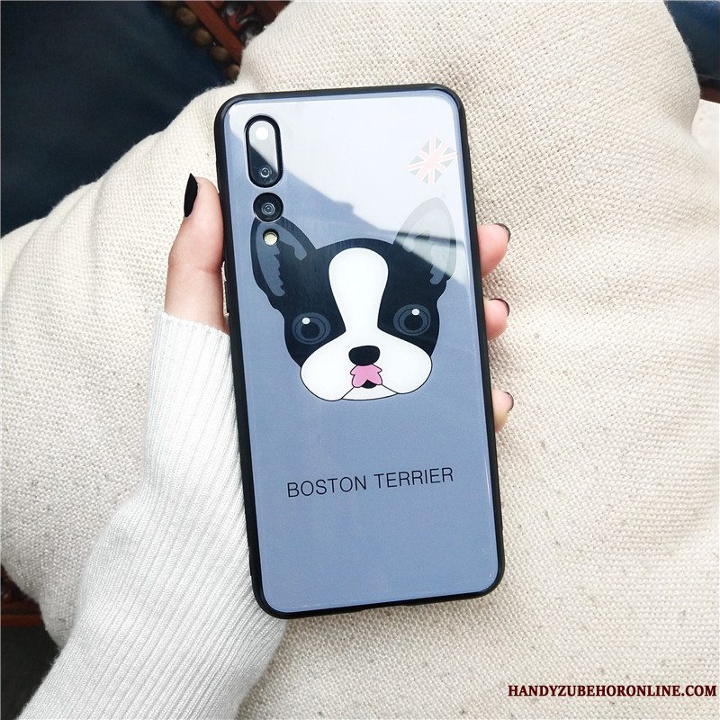 Etui Huawei P20 Pro Tasker Ny Spejl, Cover Huawei P20 Pro Beskyttelse Elskeren Hund