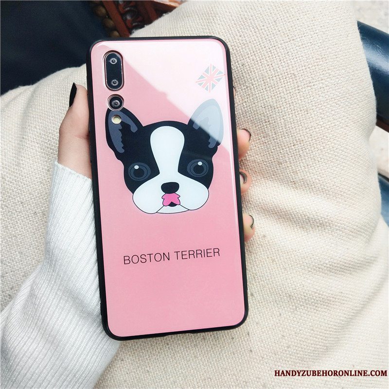 Etui Huawei P20 Pro Tasker Ny Spejl, Cover Huawei P20 Pro Beskyttelse Elskeren Hund