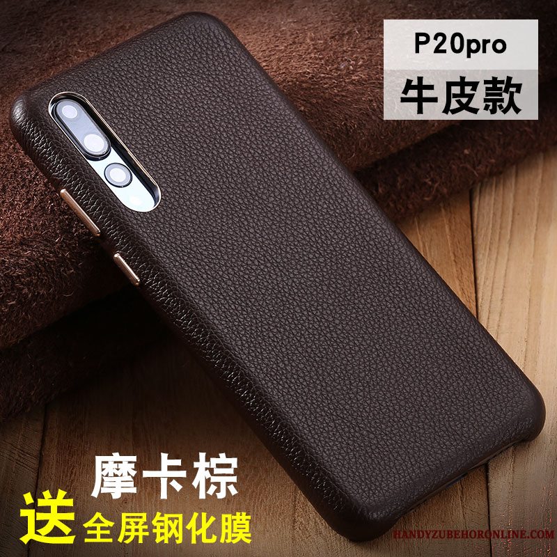 Etui Huawei P20 Pro Tasker Telefonanti-fald, Cover Huawei P20 Pro Beskyttelse