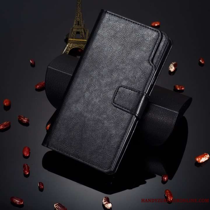 Etui Huawei P30 Folio Kort Simple, Cover Huawei P30 Læder Telefonanti-fald