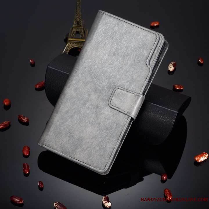 Etui Huawei P30 Folio Kort Simple, Cover Huawei P30 Læder Telefonanti-fald