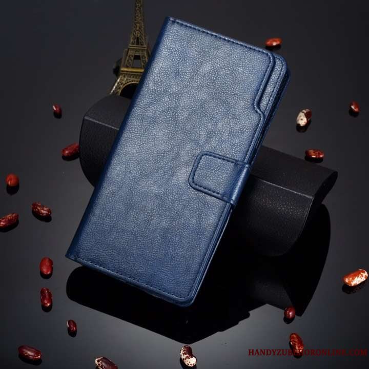 Etui Huawei P30 Folio Kort Simple, Cover Huawei P30 Læder Telefonanti-fald