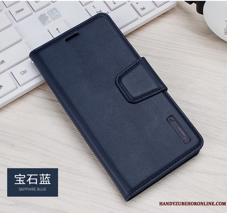 Etui Huawei P30 Folio Telefonmønster, Cover Huawei P30 Tasker Kort Guld