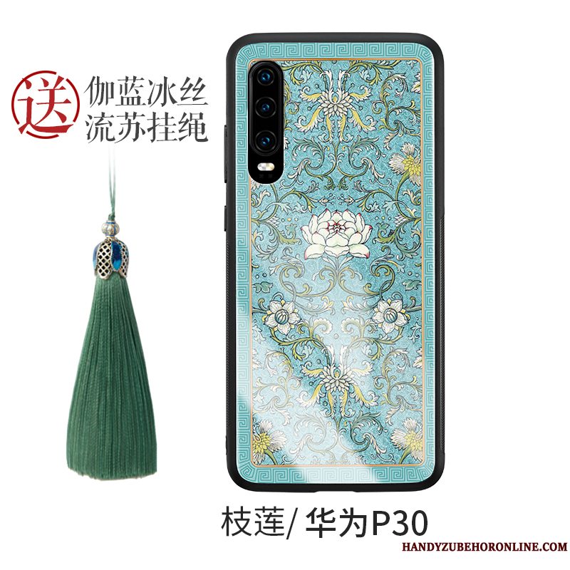 Etui Huawei P30 Kreativ Trend Anti-fald, Cover Huawei P30 Tasker Af Personlighed Telefon