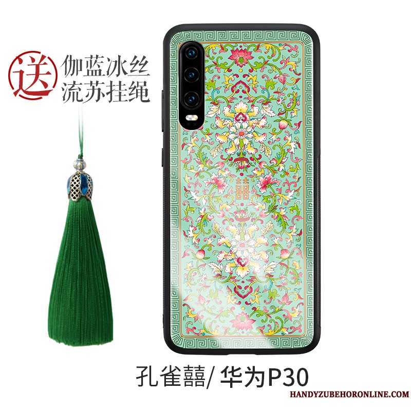 Etui Huawei P30 Kreativ Trend Anti-fald, Cover Huawei P30 Tasker Af Personlighed Telefon