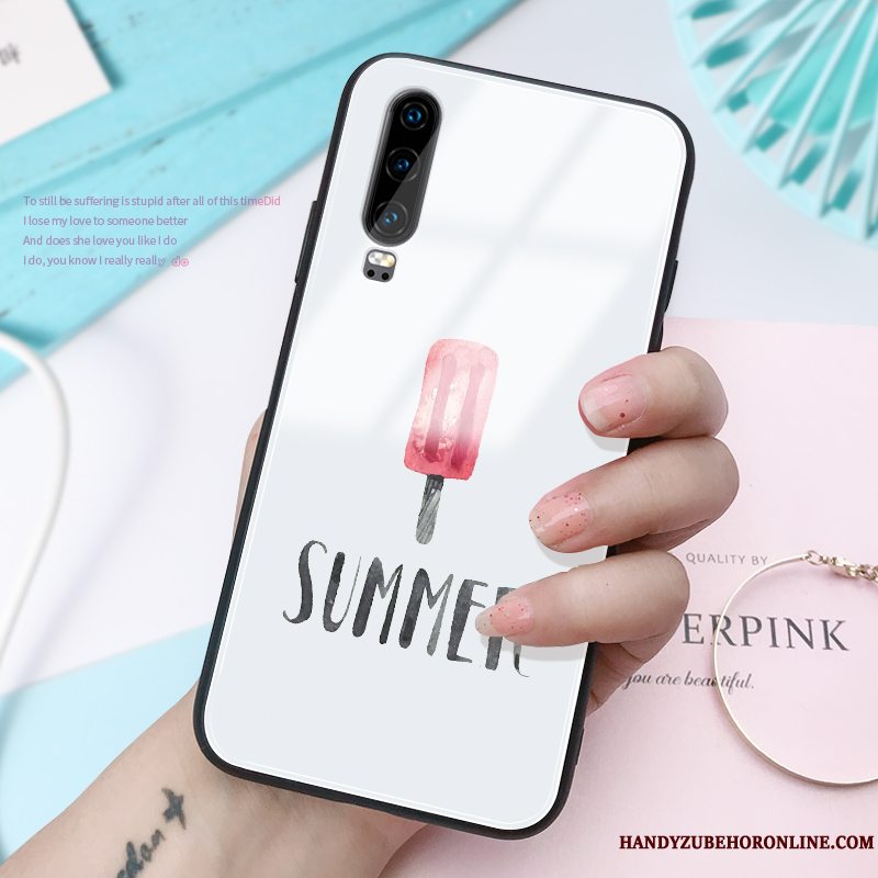 Etui Huawei P30 Kreativ Trendy Af Personlighed, Cover Huawei P30 Smuk Telefon