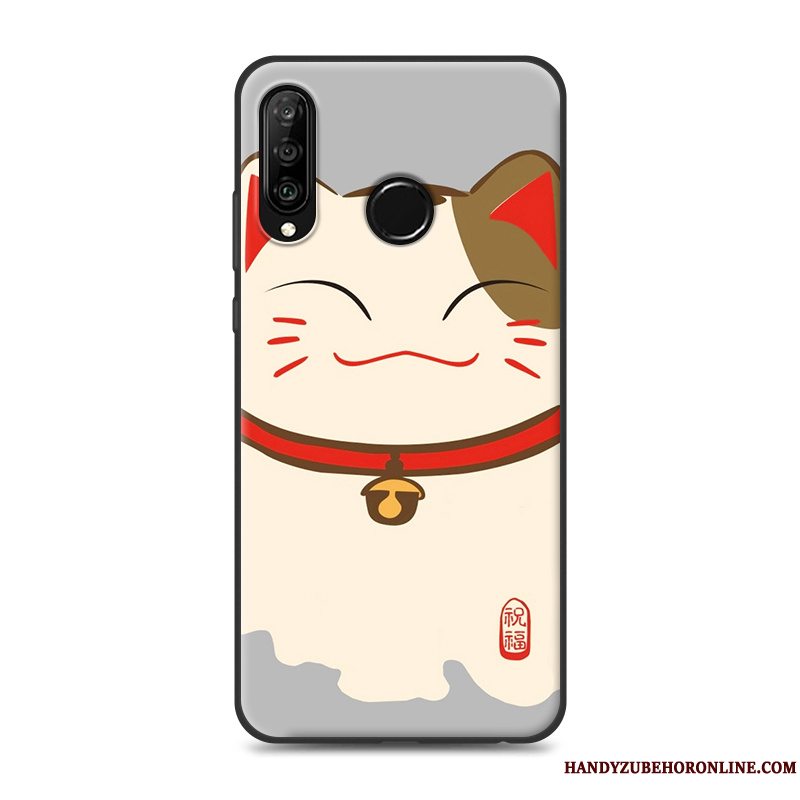 Etui Huawei P30 Lite Blød Trendy Wealth, Cover Huawei P30 Lite Kreativ Telefonaf Personlighed