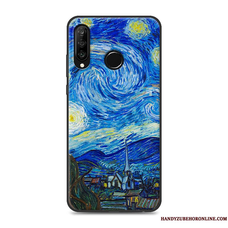 Etui Huawei P30 Lite Blød Trendy Wealth, Cover Huawei P30 Lite Kreativ Telefonaf Personlighed