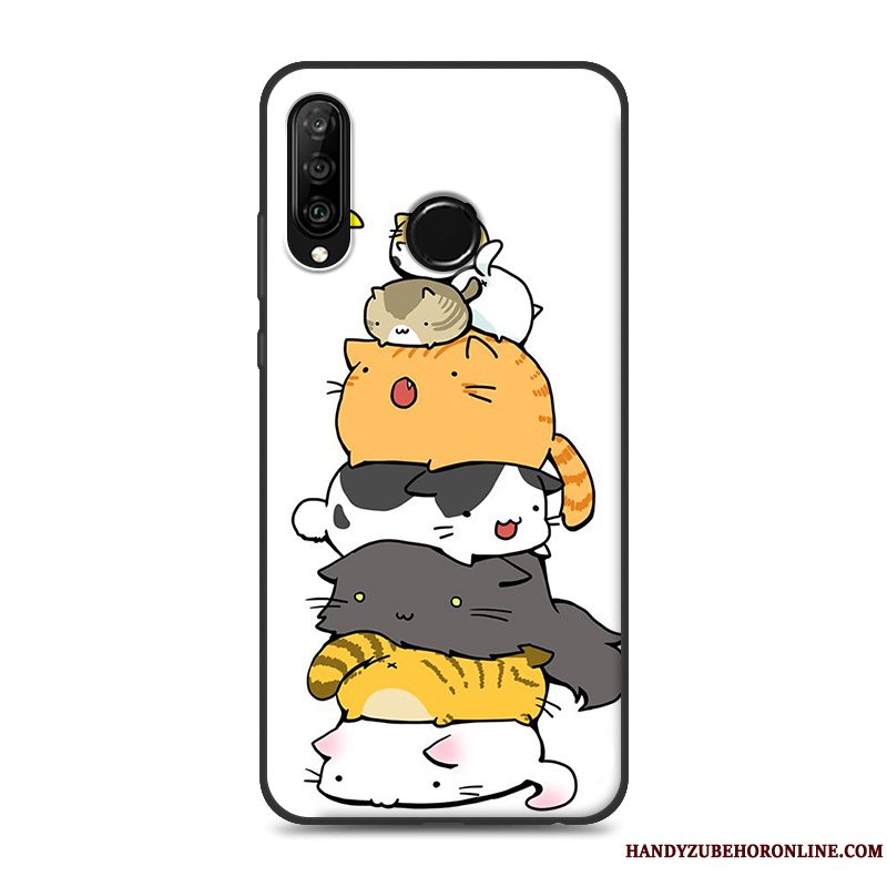 Etui Huawei P30 Lite Blød Trendy Wealth, Cover Huawei P30 Lite Kreativ Telefonaf Personlighed