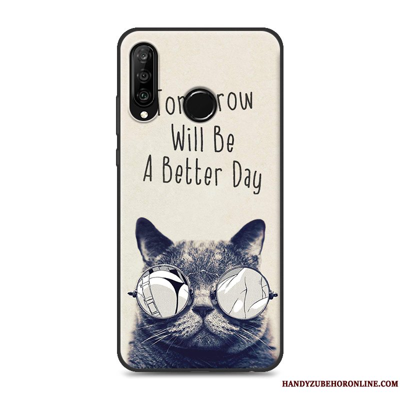 Etui Huawei P30 Lite Blød Trendy Wealth, Cover Huawei P30 Lite Kreativ Telefonaf Personlighed