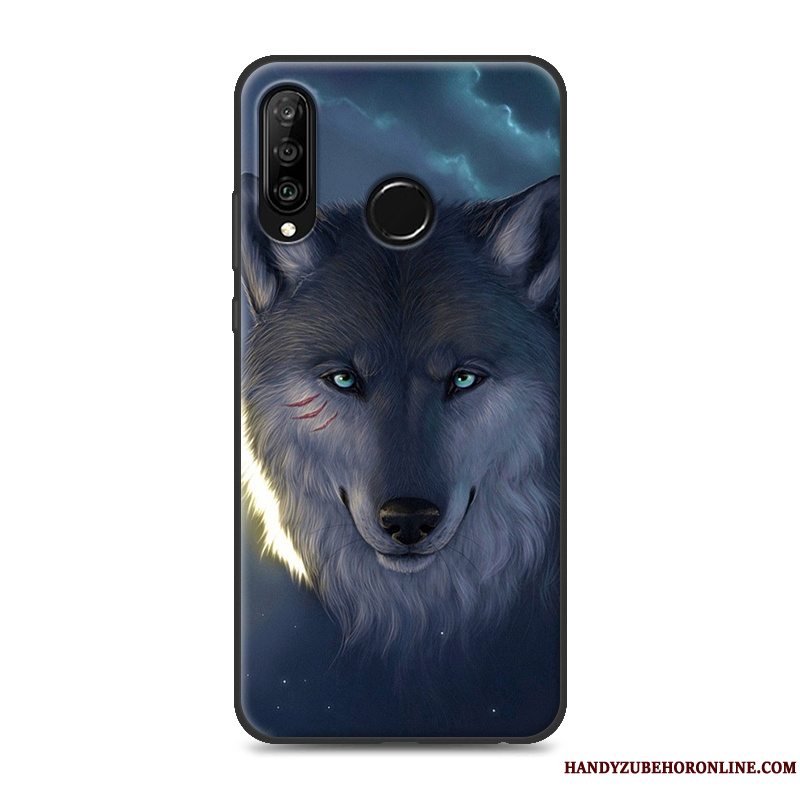 Etui Huawei P30 Lite Blød Trendy Wealth, Cover Huawei P30 Lite Kreativ Telefonaf Personlighed